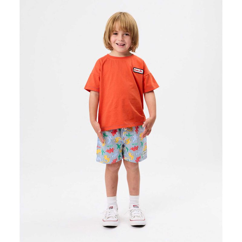 Goldie + Ace Dino Print Classic Shorts 3-5Y image number 1